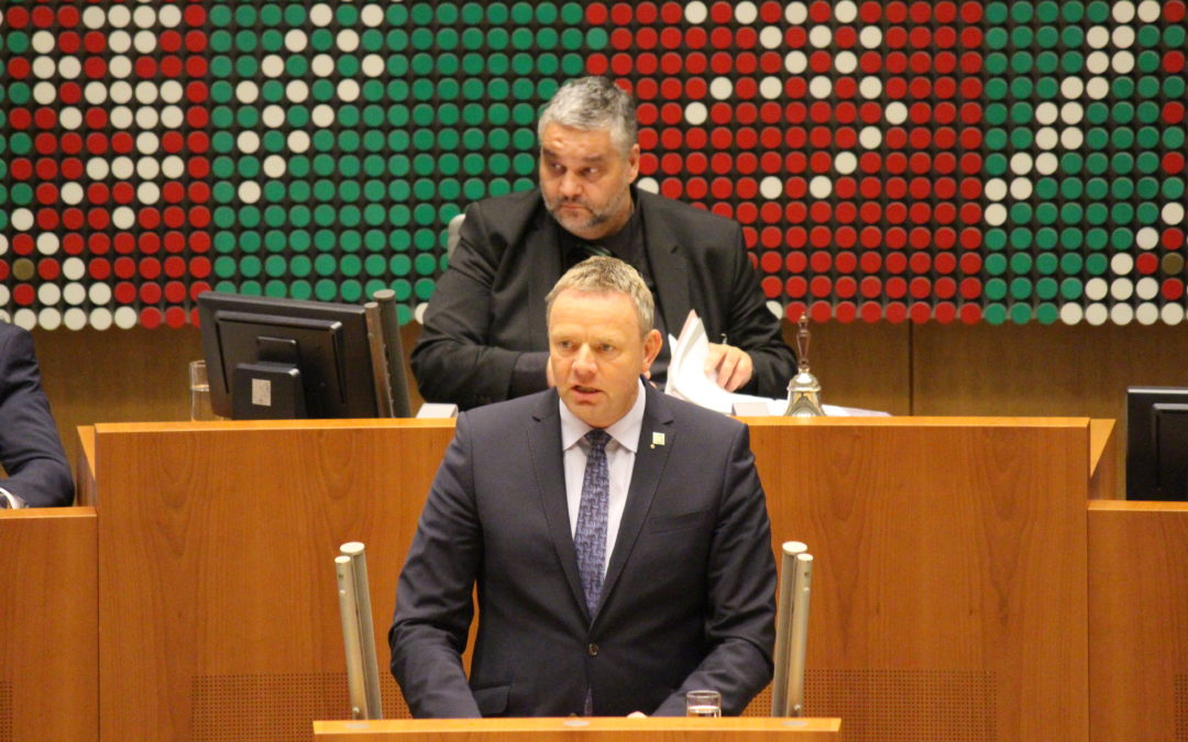 Jungfernrede von Matthias Goeken im Düsseldorfer Landtag