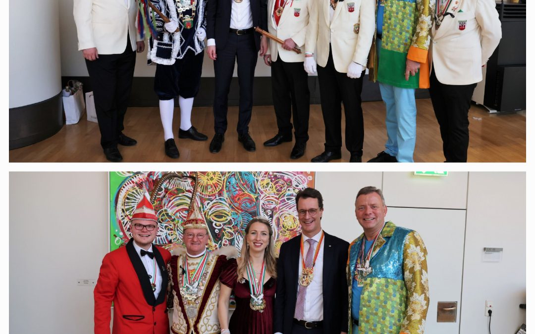 Karnevalisten aus Höxter freuen sich über Orden von Ministerpräsident Wüst